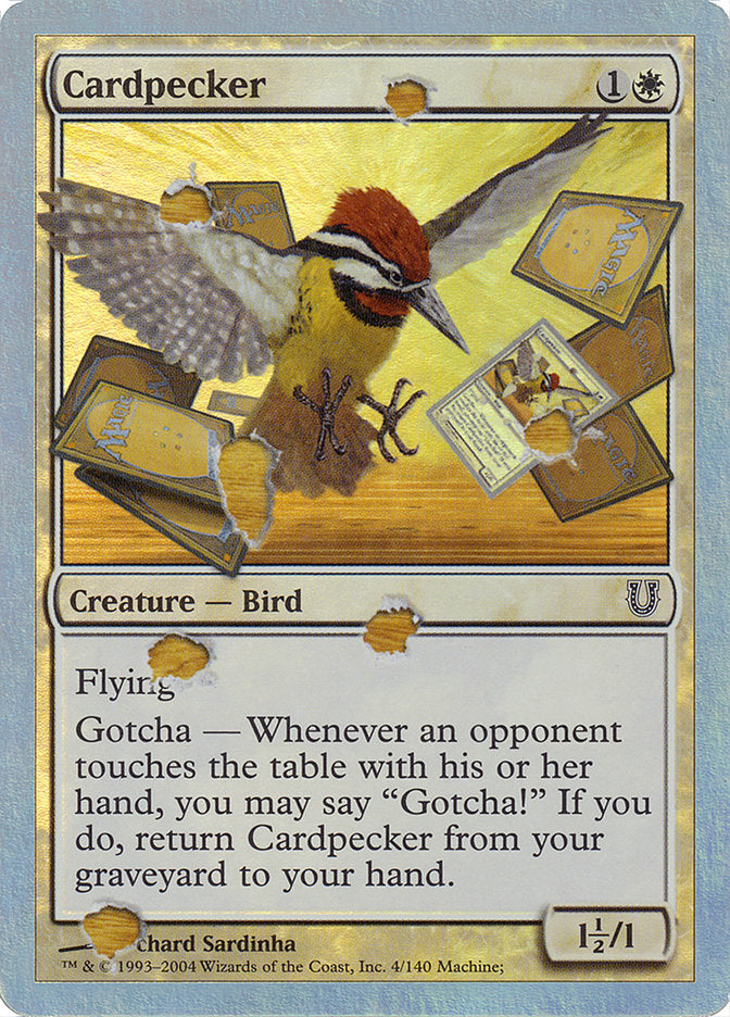 Cardpecker (Alternate Foil) [Unhinged] | Clutch Gaming