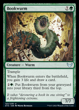 Bookwurm [Strixhaven: School of Mages] | Clutch Gaming