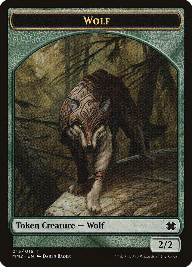 Wolf Token [Modern Masters 2015 Tokens] | Clutch Gaming