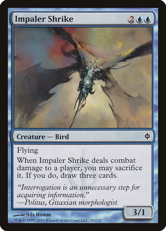 Impaler Shrike [New Phyrexia] | Clutch Gaming