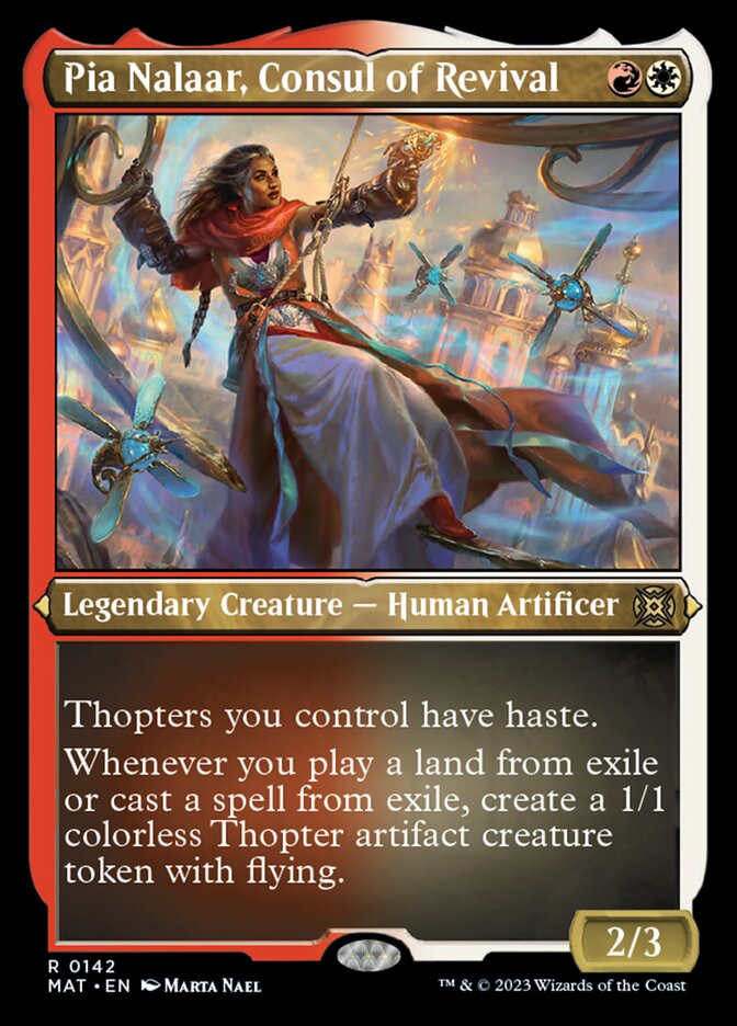 Pia Nalaar, Consul of Revival (Foil Etched) [March of the Machine: The Aftermath] | Clutch Gaming