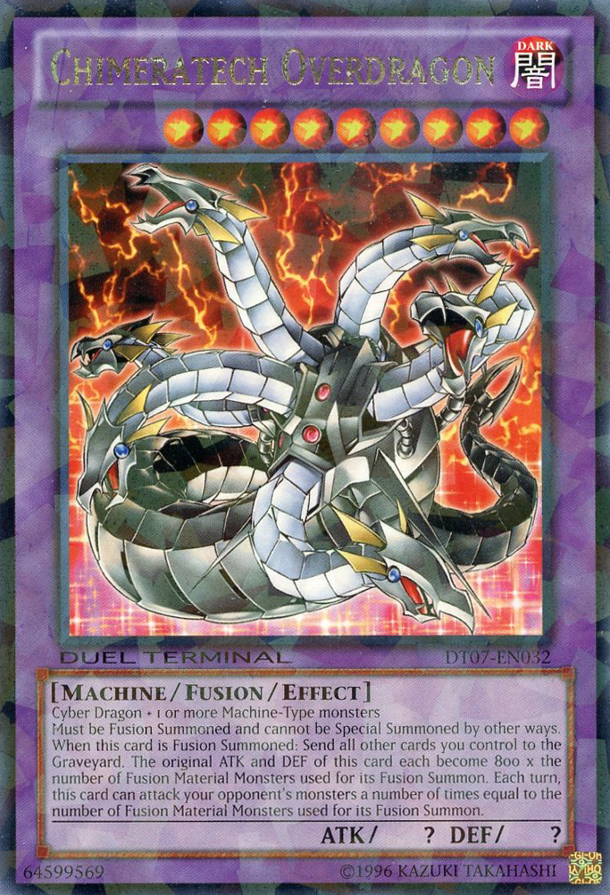 Chimeratech Overdragon [DT07-EN032] Rare | Clutch Gaming