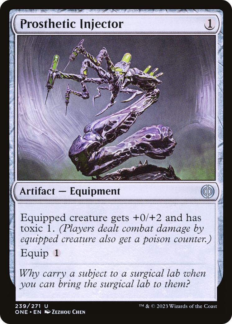 Prosthetic Injector [Phyrexia: All Will Be One] | Clutch Gaming