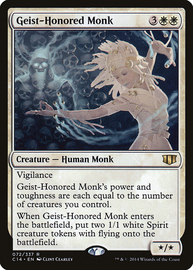 Geist-Honored Monk [Commander 2014] | Clutch Gaming