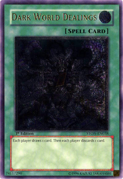 Dark World Dealings [STON-EN038] Ultimate Rare | Clutch Gaming
