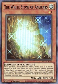 The White Stone of Ancients (Blue) [LDS2-EN013] Ultra Rare | Clutch Gaming