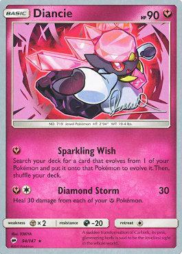 Diancie (94/147) (Infinite Force - Diego Cassiraga) [World Championships 2017] | Clutch Gaming