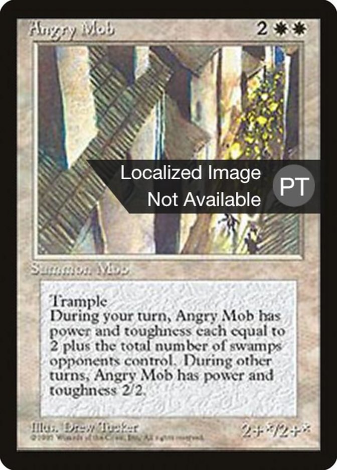 Angry Mob [Fourth Edition (Foreign Black Border)] | Clutch Gaming