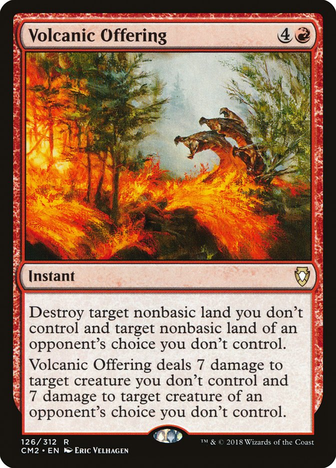 Volcanic Offering [Commander Anthology Volume II] | Clutch Gaming