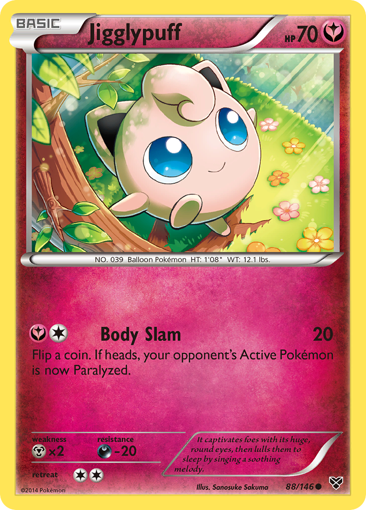 Jigglypuff (88/146) [XY: Base Set] | Clutch Gaming