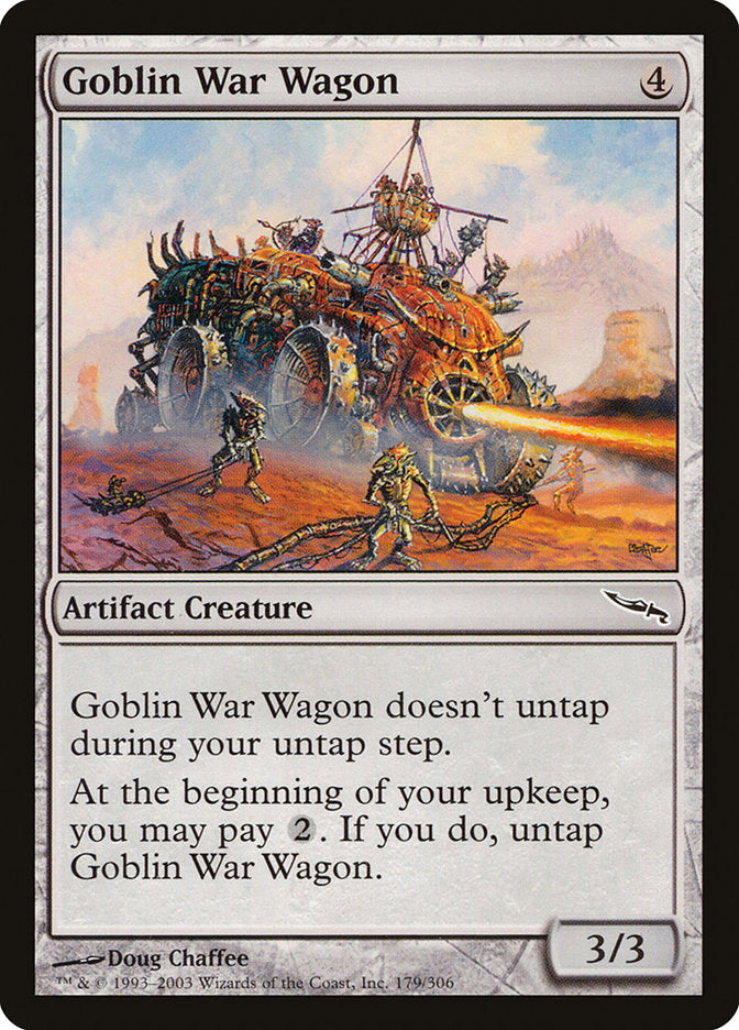 Goblin War Wagon [Mirrodin] | Clutch Gaming