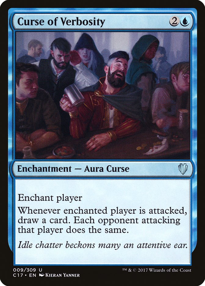 Curse of Verbosity [Commander 2017] | Clutch Gaming