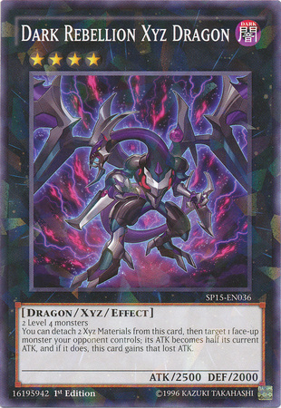 Dark Rebellion Xyz Dragon [SP15-EN036] Shatterfoil Rare | Clutch Gaming