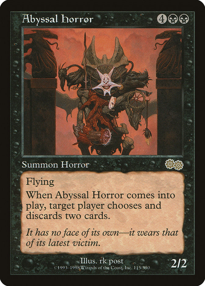 Abyssal Horror [Urza's Saga] | Clutch Gaming