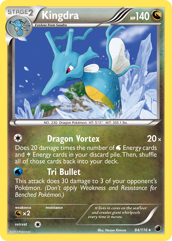 Kingdra (84/116) [Black & White: Plasma Freeze] | Clutch Gaming