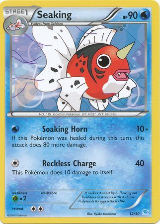 Seaking (12/30) [XY: Trainer Kit 3 - Suicune] | Clutch Gaming