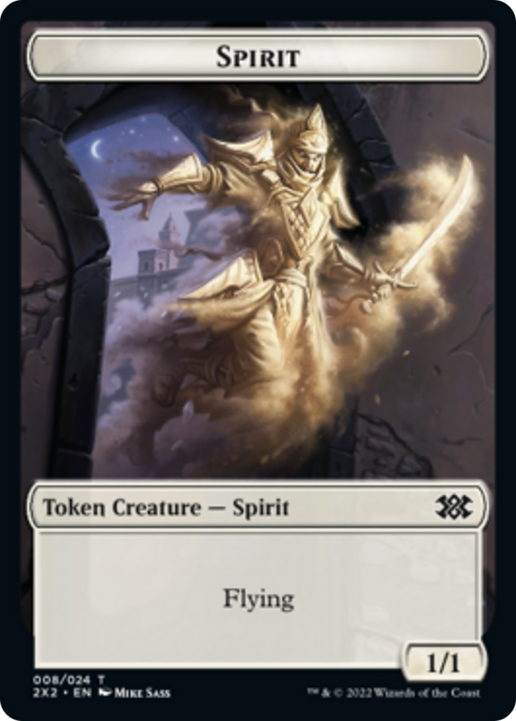 Faerie Rogue // Spirit (008) Double-Sided Token [Double Masters 2022 Tokens] | Clutch Gaming