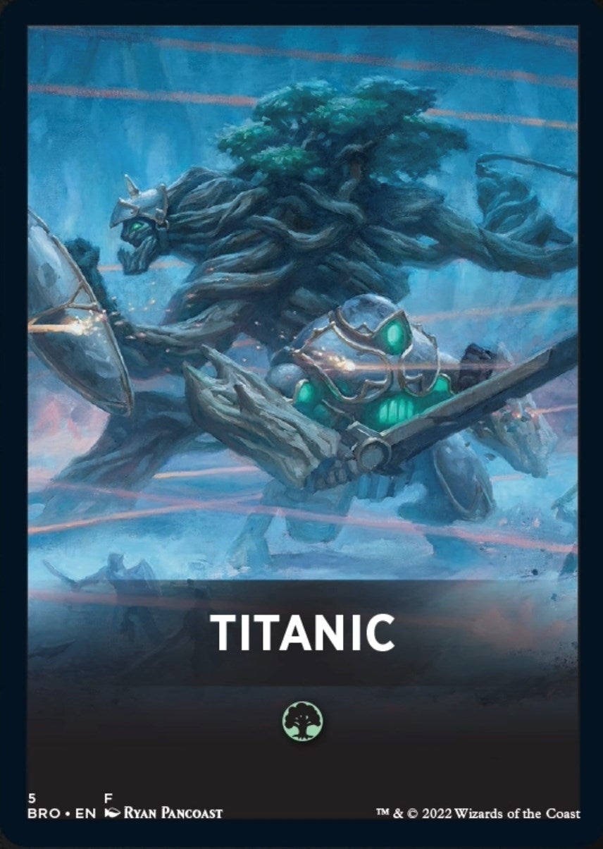 Titanic Theme Card [The Brothers' War Tokens] | Clutch Gaming