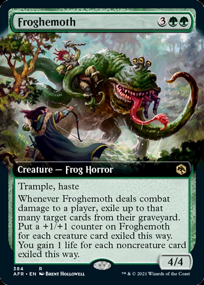 Froghemoth (Extended Art) [Dungeons & Dragons: Adventures in the Forgotten Realms] | Clutch Gaming