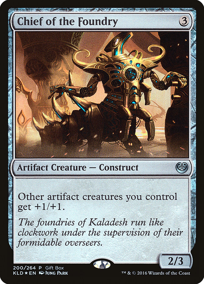 Chief of the Foundry (Gift Pack) [Kaladesh Promos] | Clutch Gaming