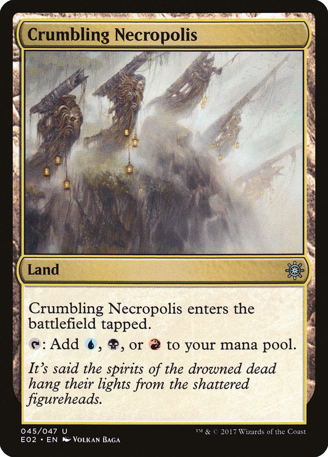 Crumbling Necropolis [Explorers of Ixalan] | Clutch Gaming