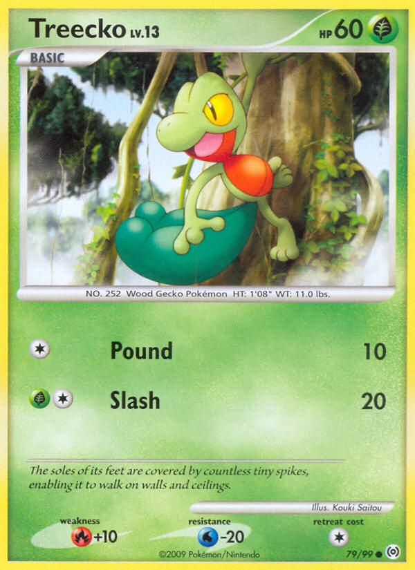 Treecko (79/99) [Platinum: Arceus] | Clutch Gaming