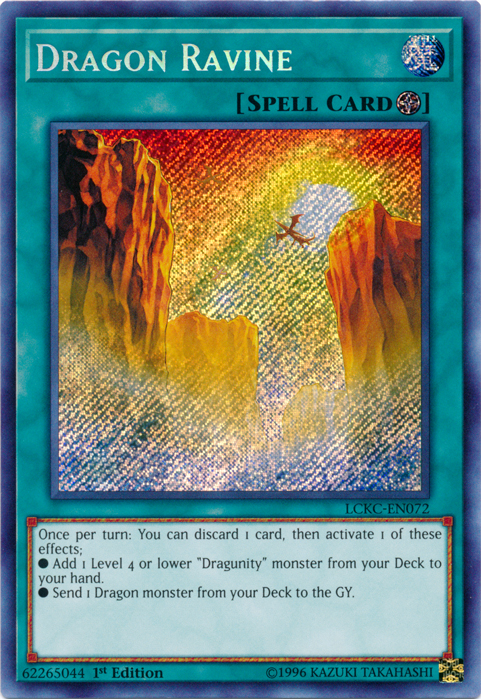 Dragon Ravine [LCKC-EN072] Secret Rare | Clutch Gaming