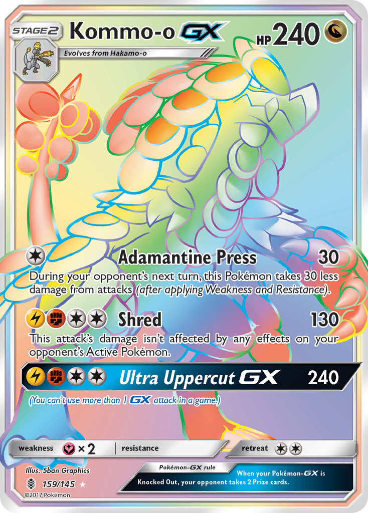 Kommo-o GX (159/145) [Sun & Moon: Guardians Rising] | Clutch Gaming