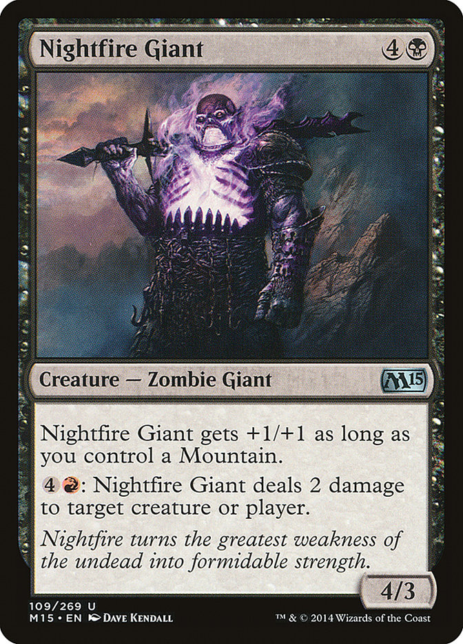 Nightfire Giant [Magic 2015] | Clutch Gaming