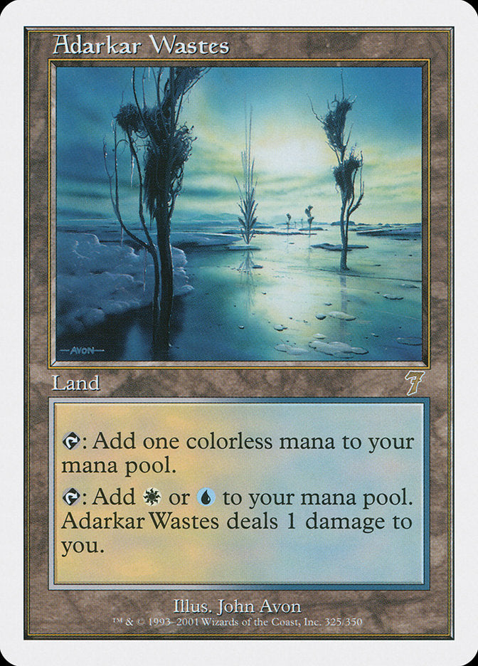 Adarkar Wastes [Seventh Edition] | Clutch Gaming