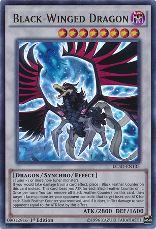 Black-Winged Dragon [LC5D-EN135] Ultra Rare | Clutch Gaming