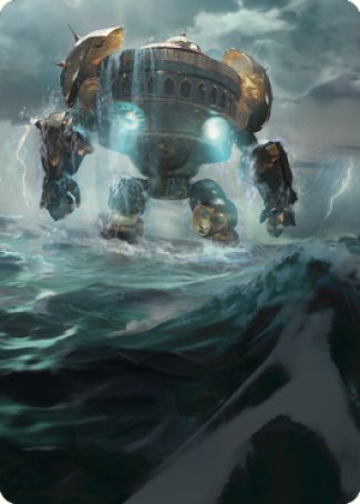 Island Art Card [The Brothers' War Art Series] | Clutch Gaming