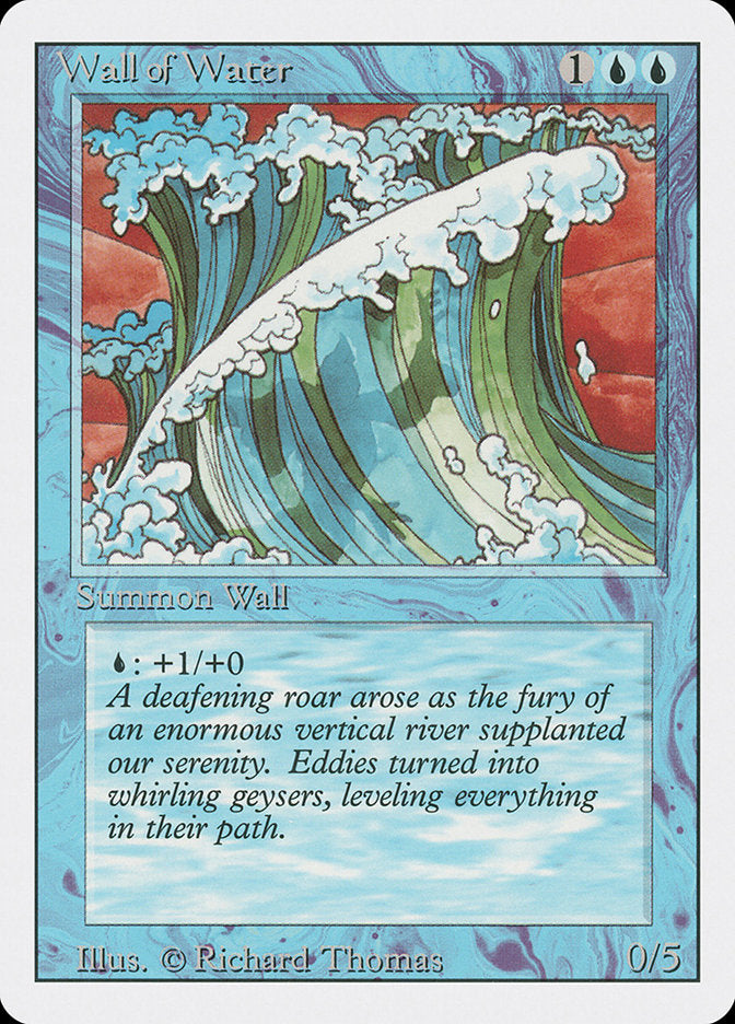 Wall of Water [Revised Edition] | Clutch Gaming