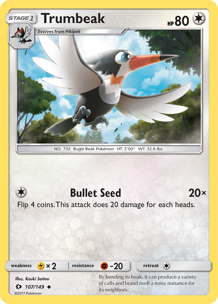 Trumbeak (107/149) [Sun & Moon: Base Set] | Clutch Gaming