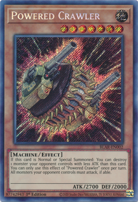 Powered Crawler [BLAR-EN002] Secret Rare | Clutch Gaming