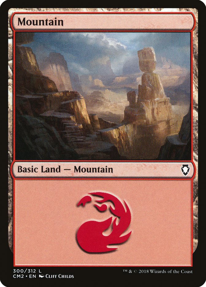 Mountain (300) [Commander Anthology Volume II] | Clutch Gaming