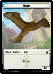 Bird // Bird Illusion Double-Sided Token [Ravnica Remastered Tokens] | Clutch Gaming