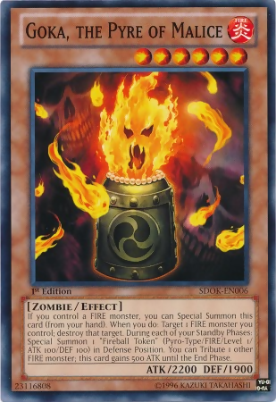 Goka, the Pyre of Malice [SDOK-EN006] Common | Clutch Gaming