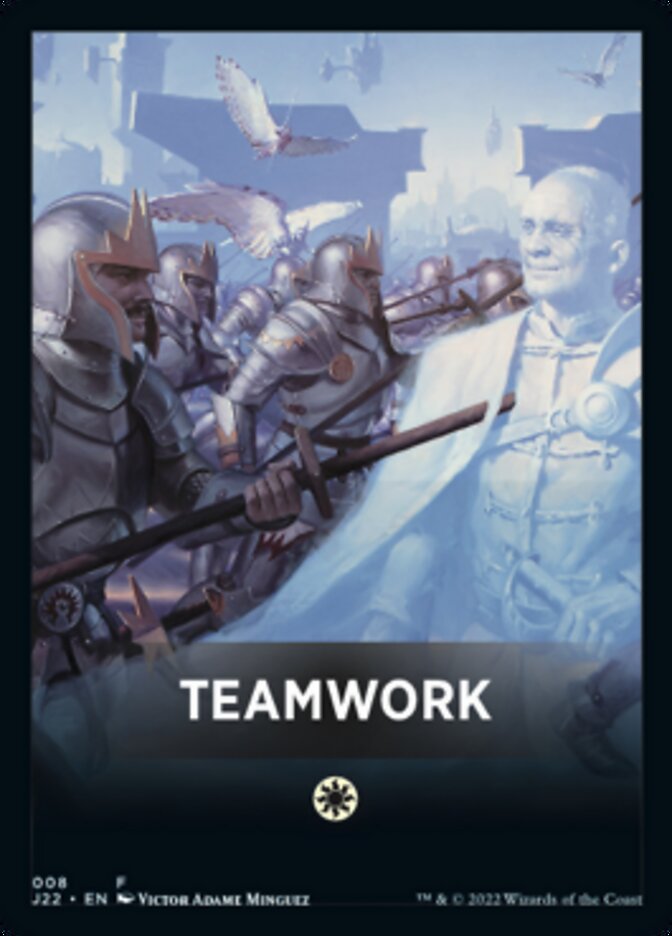 Teamwork Theme Card [Jumpstart 2022 Front Cards] | Clutch Gaming