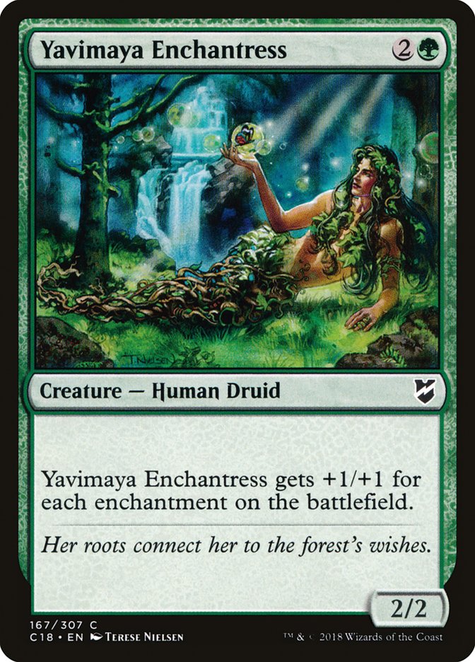 Yavimaya Enchantress [Commander 2018] | Clutch Gaming