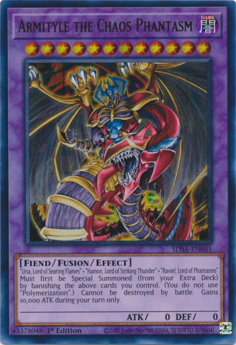 Armityle the Chaos Phantom [SDSA-EN045] Ultra Rare | Clutch Gaming