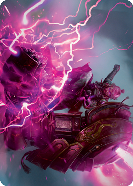 Voltage Surge Art Card [Kamigawa: Neon Dynasty Art Series] | Clutch Gaming