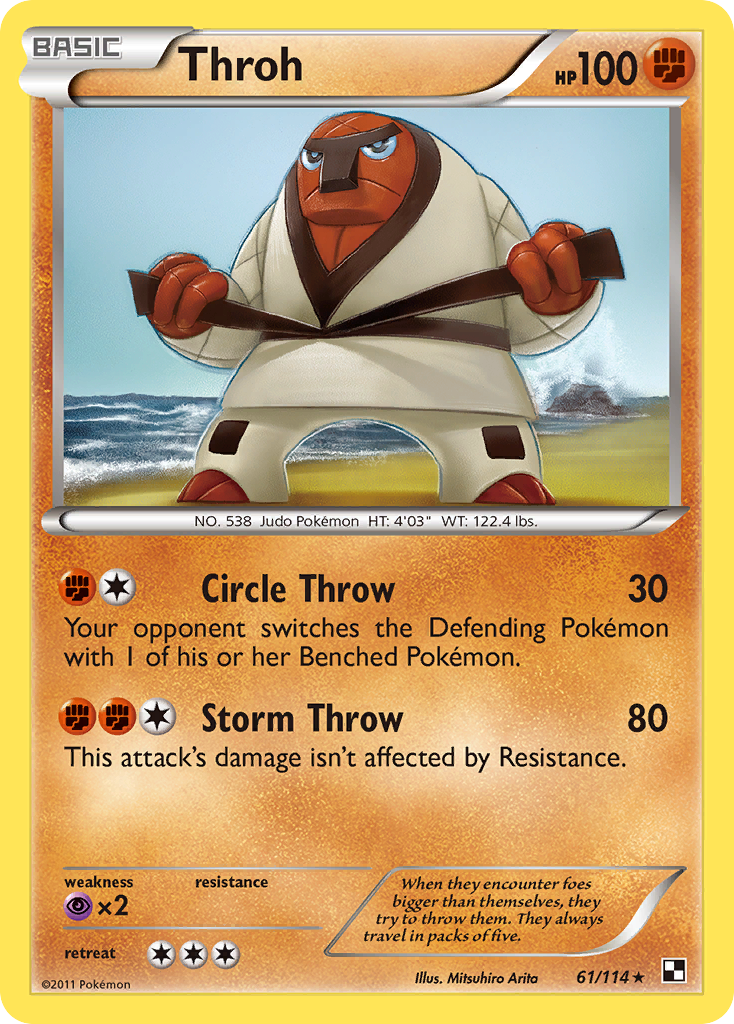 Throh (61/114) [Black & White: Base Set] | Clutch Gaming