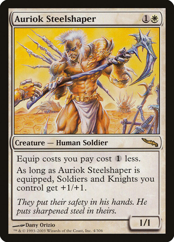 Auriok Steelshaper [Mirrodin] | Clutch Gaming