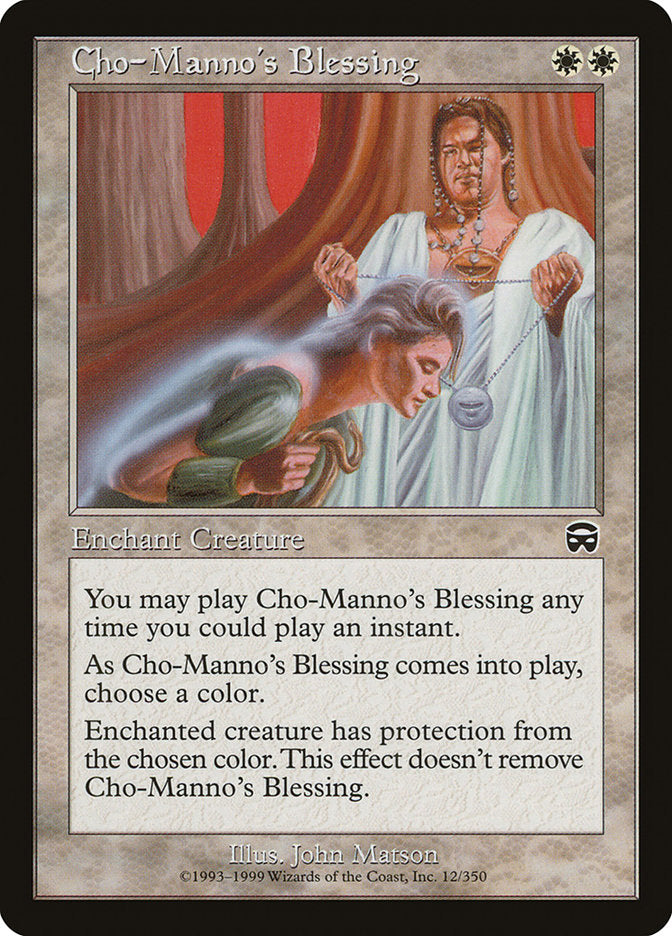 Cho-Manno's Blessing [Mercadian Masques] | Clutch Gaming