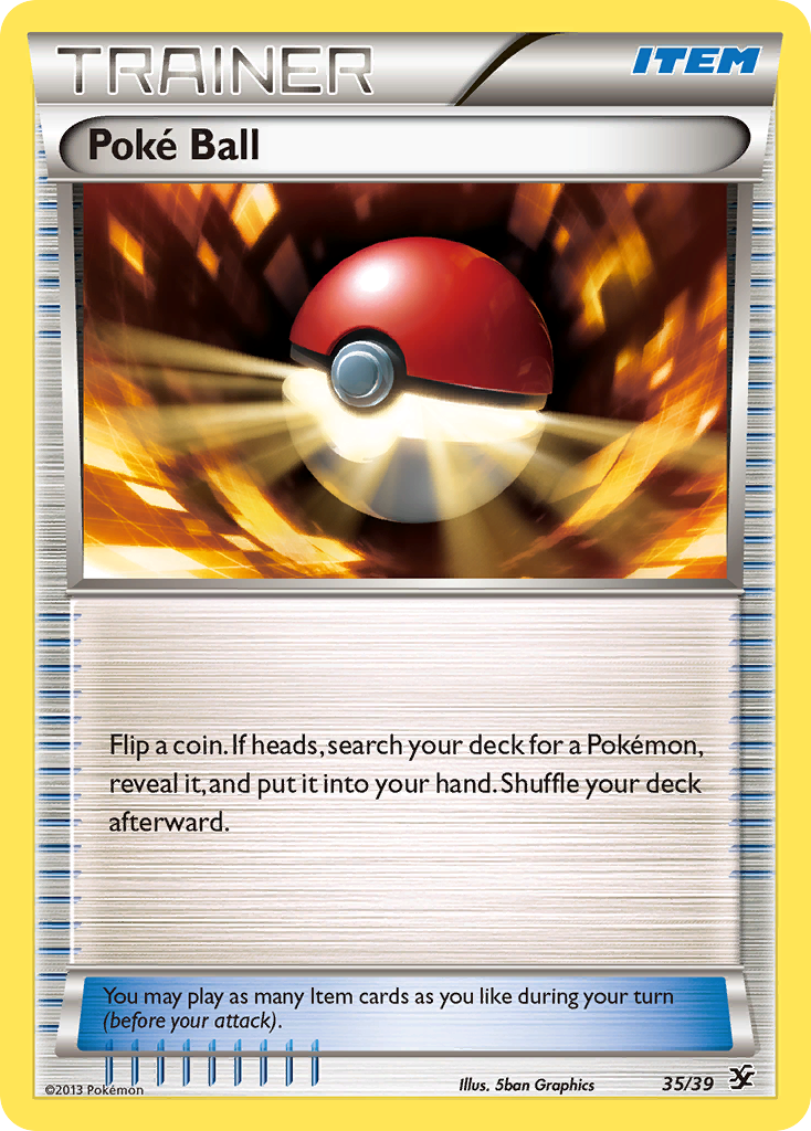 Poke Ball (35/39) [XY: Kalos Starter Set] | Clutch Gaming