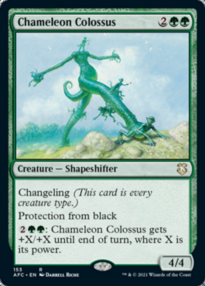 Chameleon Colossus [Dungeons & Dragons: Adventures in the Forgotten Realms Commander] | Clutch Gaming