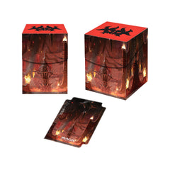 Ultra PRO: Deck Box - PRO 100+ (Guilds of Ravnica - Cult of Rakdos) | Clutch Gaming