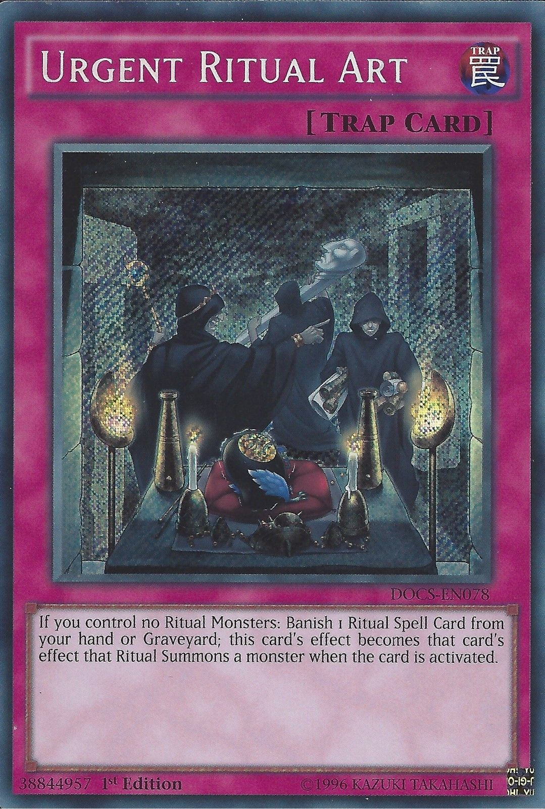 Urgent Ritual Art [DOCS-EN078] Secret Rare | Clutch Gaming