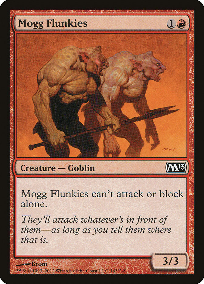 Mogg Flunkies [Magic 2013] | Clutch Gaming